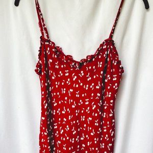 Reformation Cherry Top